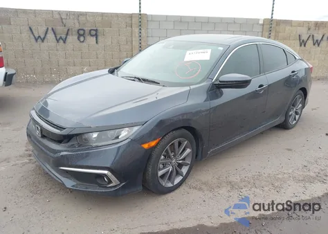 2020 Honda Civic Ex z USA, uszkodzony, nr VIN 19XFC1F37LE001456